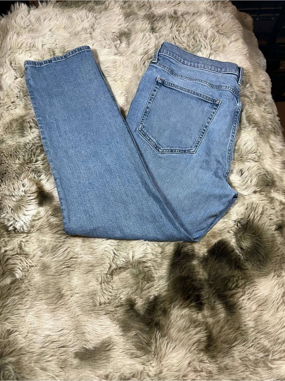 J. Crew Men's Light Blue Straight Jeans - 36wx30l